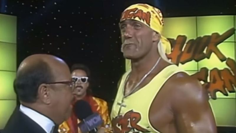 Hogan wasn't working as a babyface in WCW