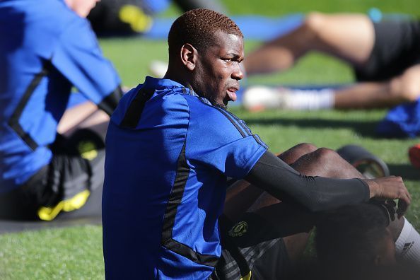 Paul Pogba in Manchester United Training Session