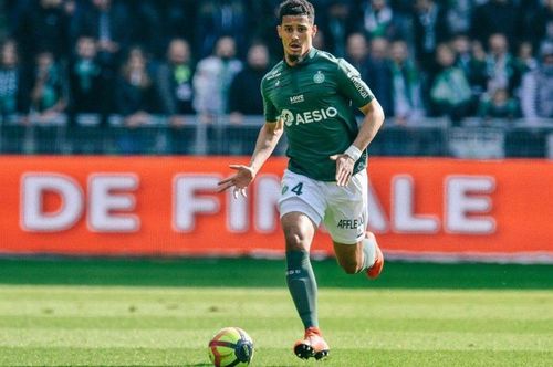 William Saliba is at the heart of a transfer tussle between the two North-London giants