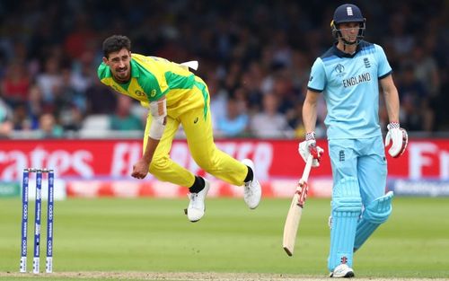 Starc took four wickets against England in the group game