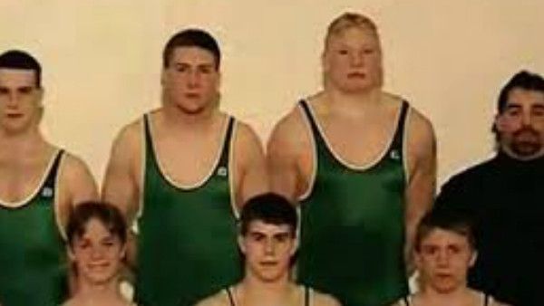 Brock in high school