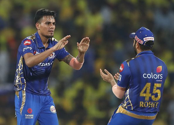 Rahul Chahar became an important figure in the Mumbai Indians&#039; lineup ( Image courtesy: Getty Images )