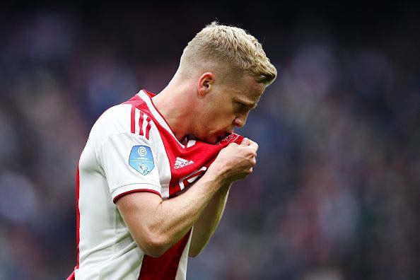 De Beek has been on Manchester United radar