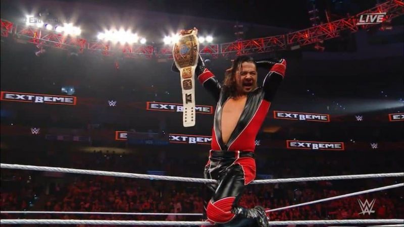 Is WWE trying to prevent Nakamura from leaving with this title win?