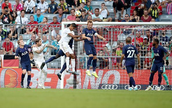 Real Madrid lost to Tottenham Hotspur in the Audi Cup