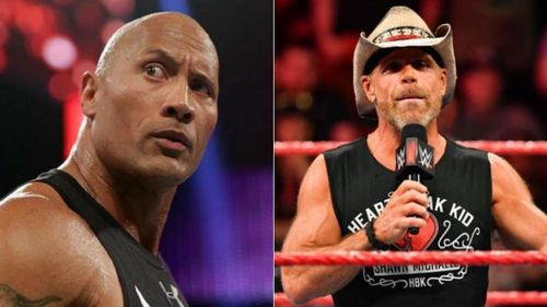 The Rock and Shawn Michaels are two of WWE's biggest legends