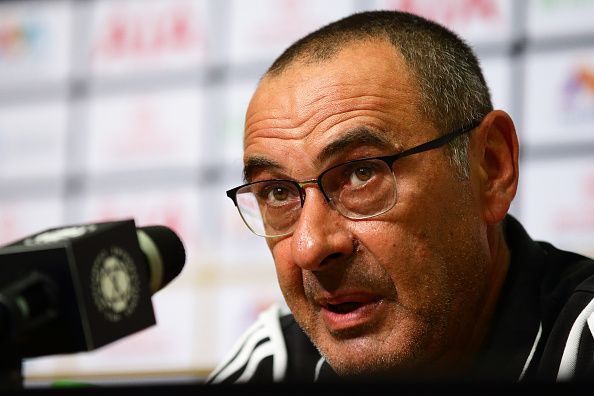 Maurizio Sarri is unsure if Juventus are still trying to sign United