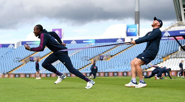 England Nets Session