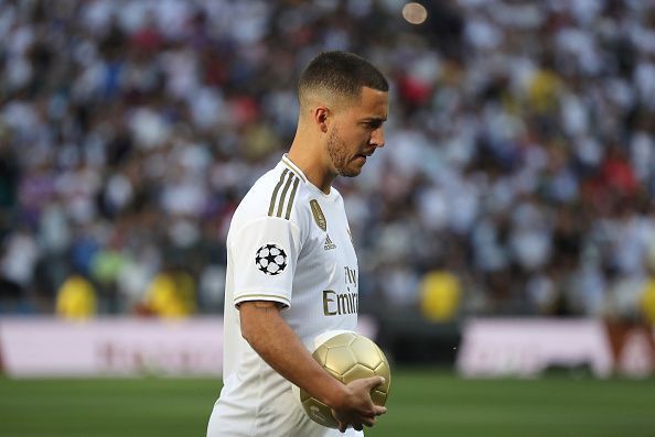 Real Madrid Unveil New Signing Eden Hazard