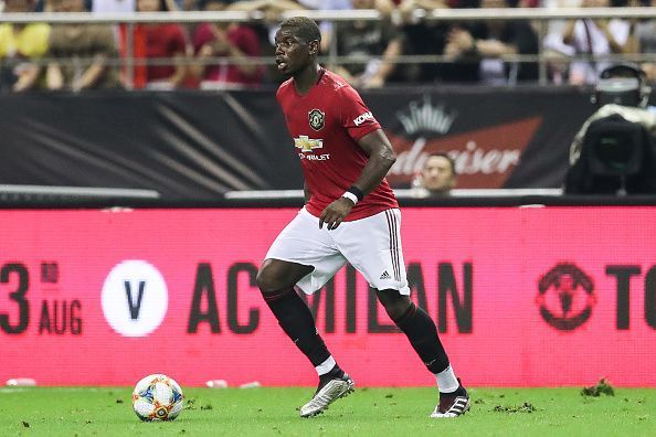 Paul Pogba ran the show from a deeper role in pre-season