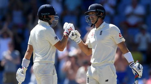 Joe Root and Joe Denly