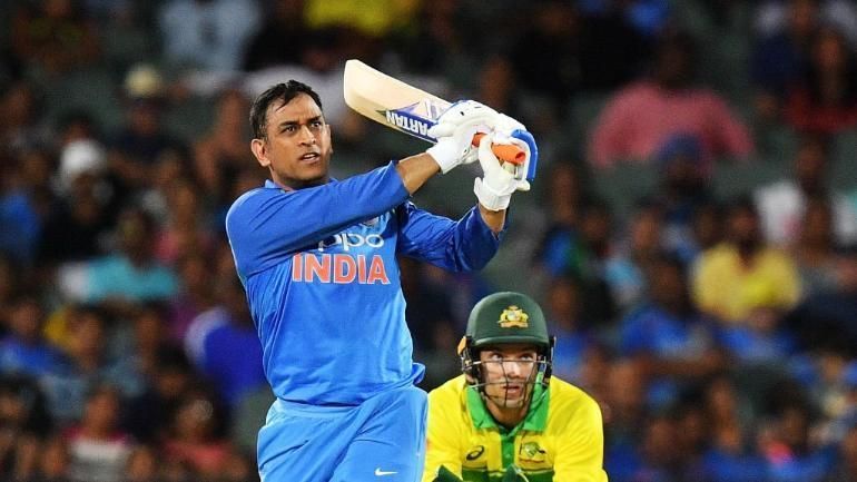 Dhoni played the role of anchor to perfection in the ODI series in Australia