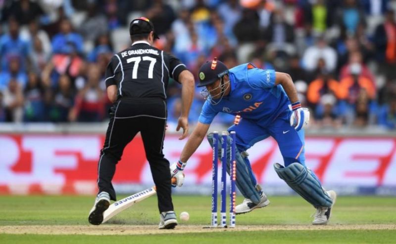 MS Dhoni's run out in the 2019 World Cup semifinal  was the moment when a billion dreams got shattered.