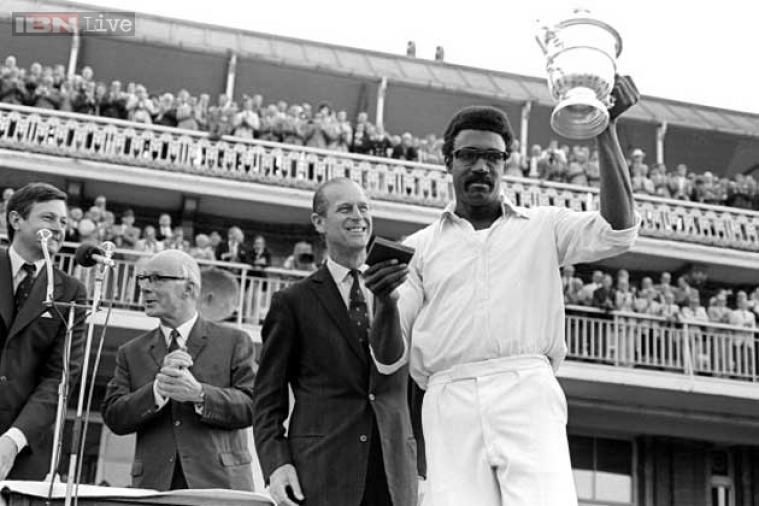 Clive Lloyd led West Indies to a win in the 1975 World Cup
