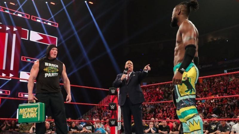 Lesnar once teased cashing in his contract on Kingston, but didn't go ahead with it