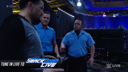 Roman Reigns was ambushed by persons unknown on SmackDown Live