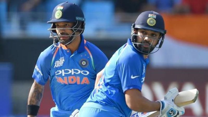 Rohit Sharma and Shikhar Dhawan