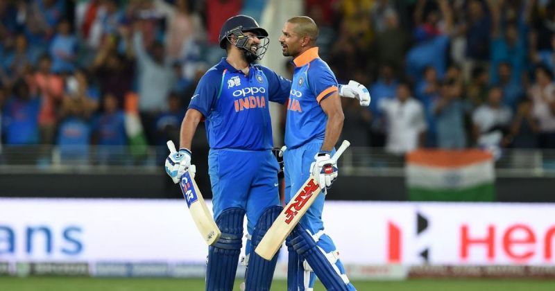 Rohit Sharma and Shikhar Dhawan