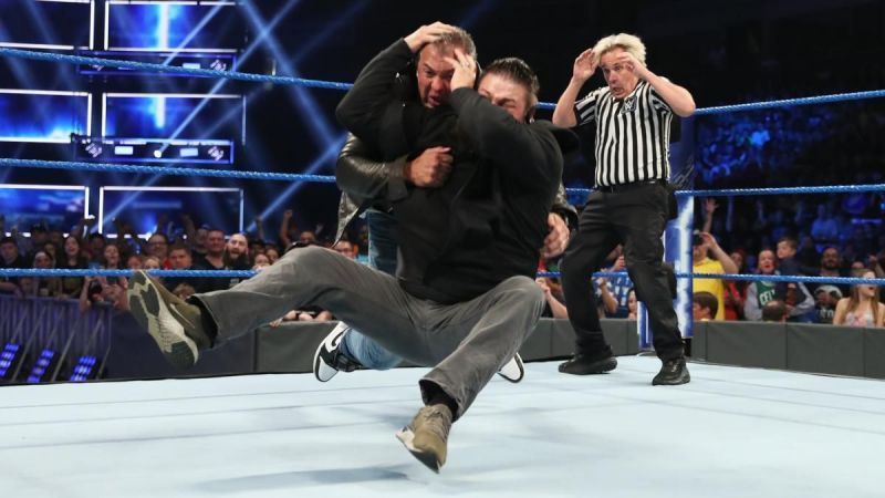 What a stunning end to Smackdown.