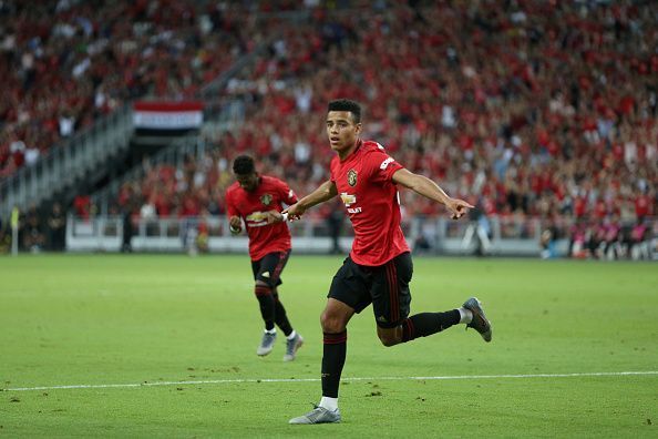 Mason Greenwood scored an impressive goal