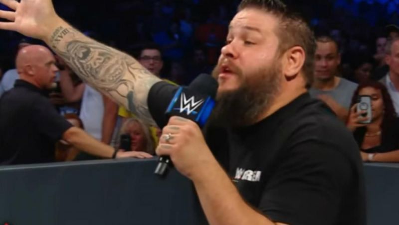 Why did Kevin Owens choose to run away?