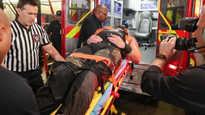 Braun was taken to a 'local medical facility'