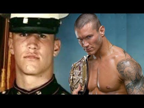 Randy Orton was once an enlisted man--but not for long.