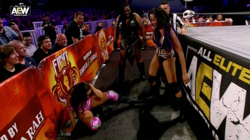 Brandi Rhodes can give half of her win over Allie to Awesome Kong.