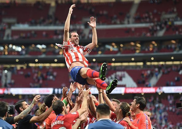 After nine years, Godin has left Atletico Madrid for Inter Milan