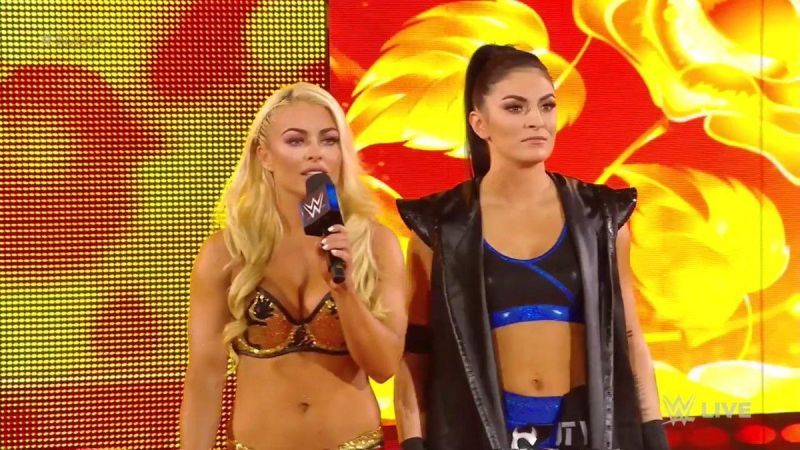 Mandy Rose and Sonya Deville never got their tag team match this week on SmackDown Live