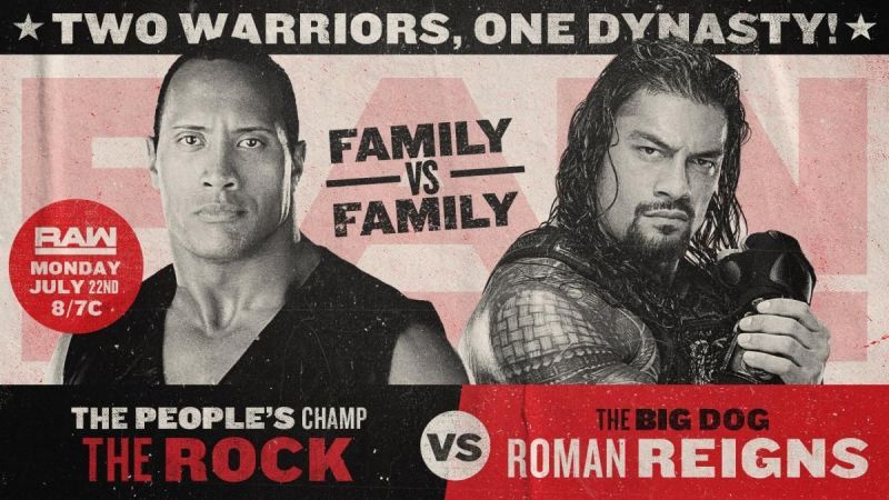 Do you ever want to see The Rock vs. Roman Reigns?