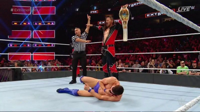 Finn Balor lost the IC title to Shinsuke Nakamura at Extreme Rules
