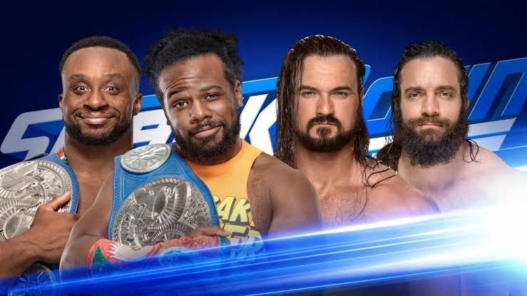 Woods and Big E vs. McIntyre and Elias