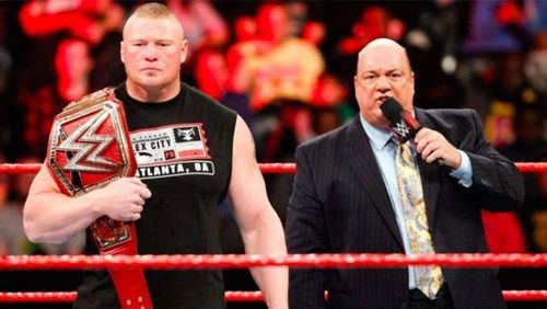 Lesnar and Heyman