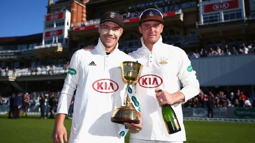 Surrey duo Rory Burns and Jason Roy