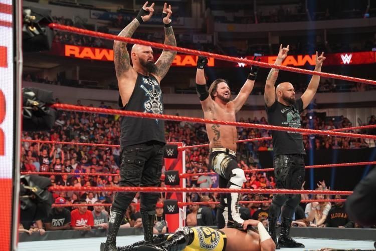 Image result for AJ Styles Ricochet Raw