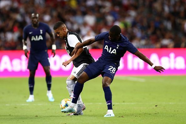 Ndombele is now in Spurs colours.