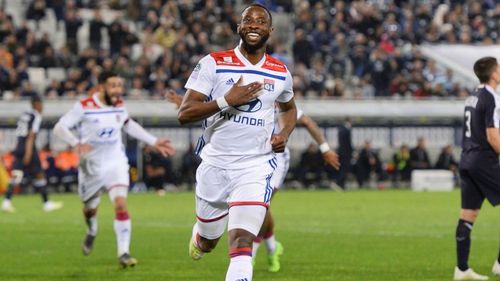 Lyon striker Moussa Dembele