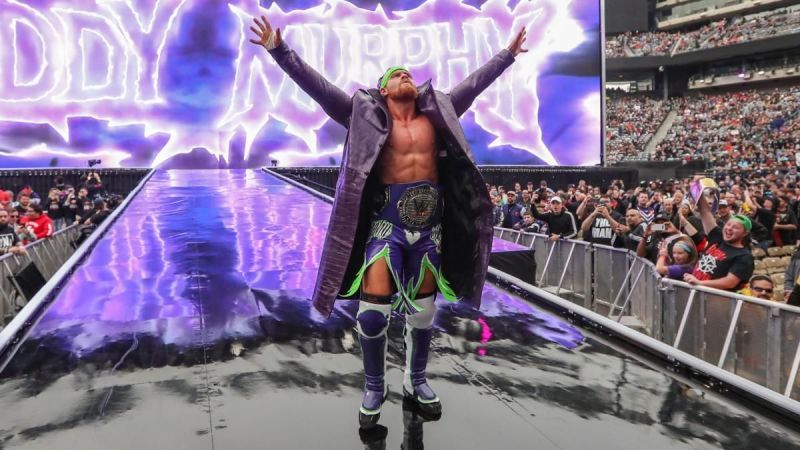 Buddy Murphy at WrestleMania 35