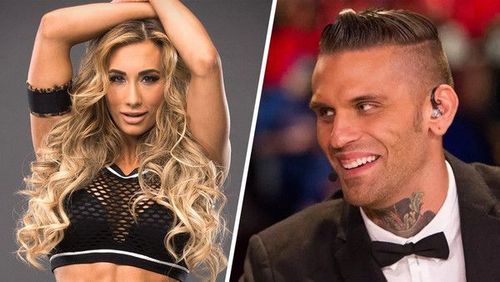 WWE Superstars, Carmella and Corey Graves