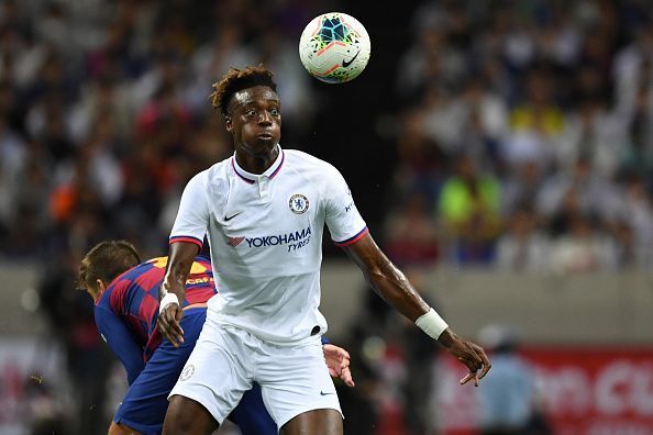 Tammy Abraham scored against Barcelona in a pre-season fixture 