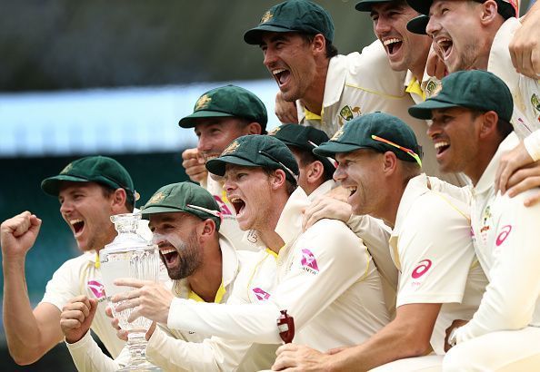 Australia won the last Ashes