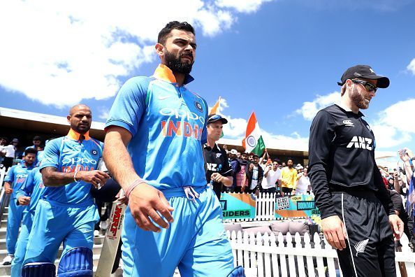 New Zealand v India