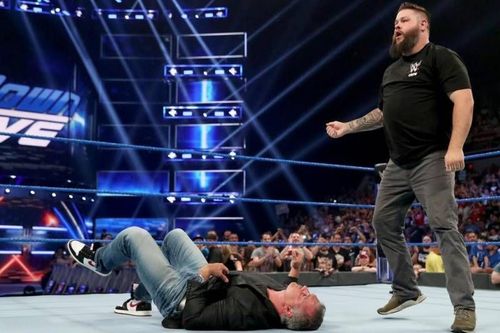 Kevin Owens is one of the few that's better off, and even that was flat.