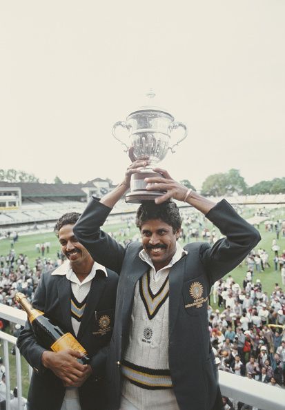 India beat favourites West Indies in the 1983 World Cup final
