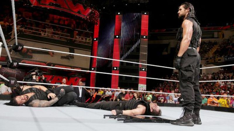 Rollins betrays The Shield