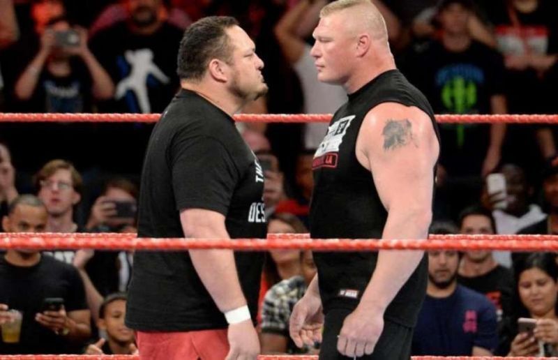 Samoa Joe was outstanding during his feud against Brock Lesnar.