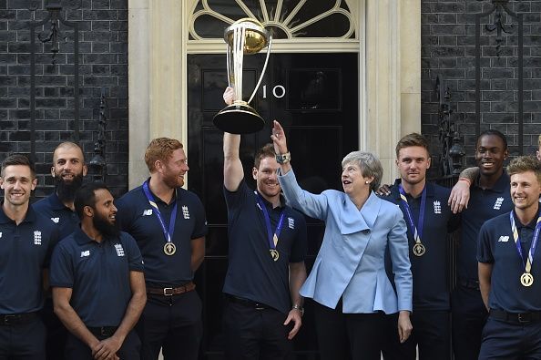 The Prime Minister Hosts A Reception For The Winning England Cricket Team