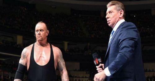 Undertaker and Vince McMahon.