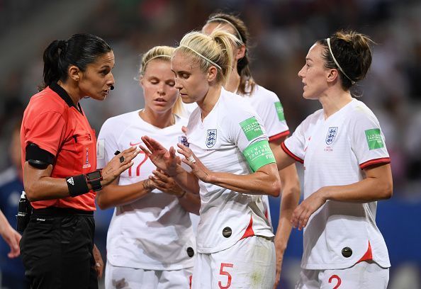 Captain Steph Houghton is a key figure for Phil Neville's side